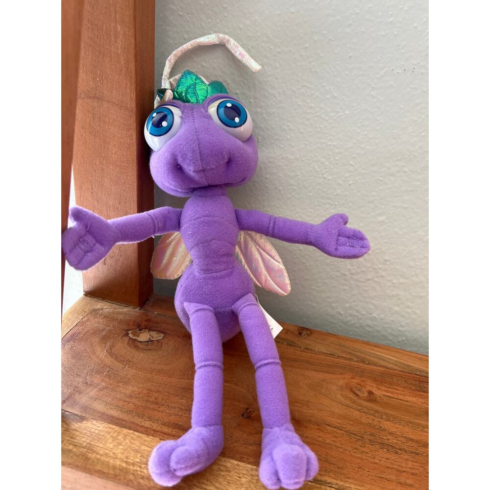 Mattel Disney Bug's Life Princess Atta Ant 9" Plush Plastic Stuffed Animal Toy
